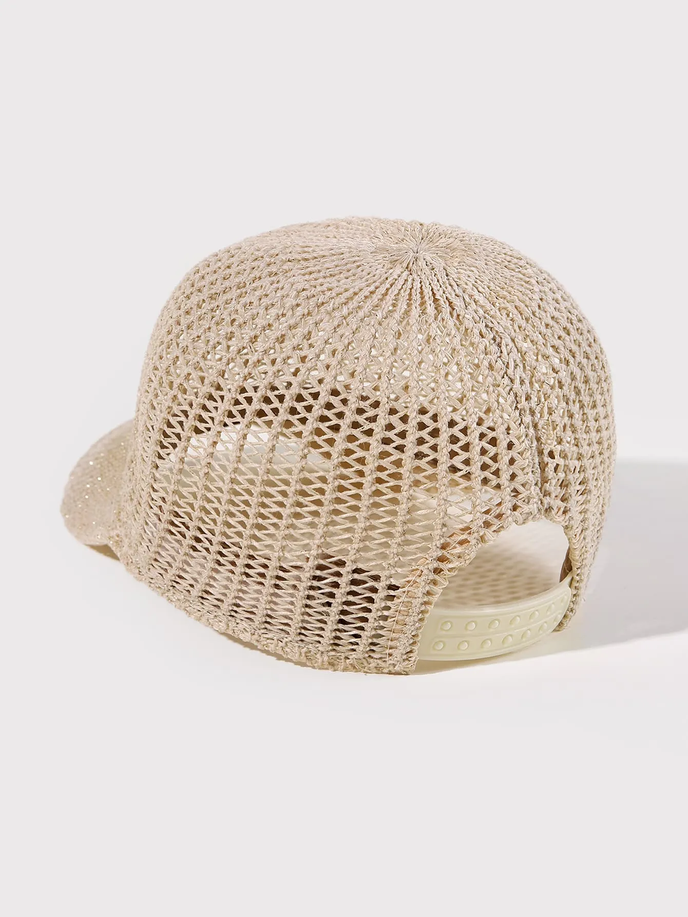 1pc Breathable Hollow Out Baseball Cap