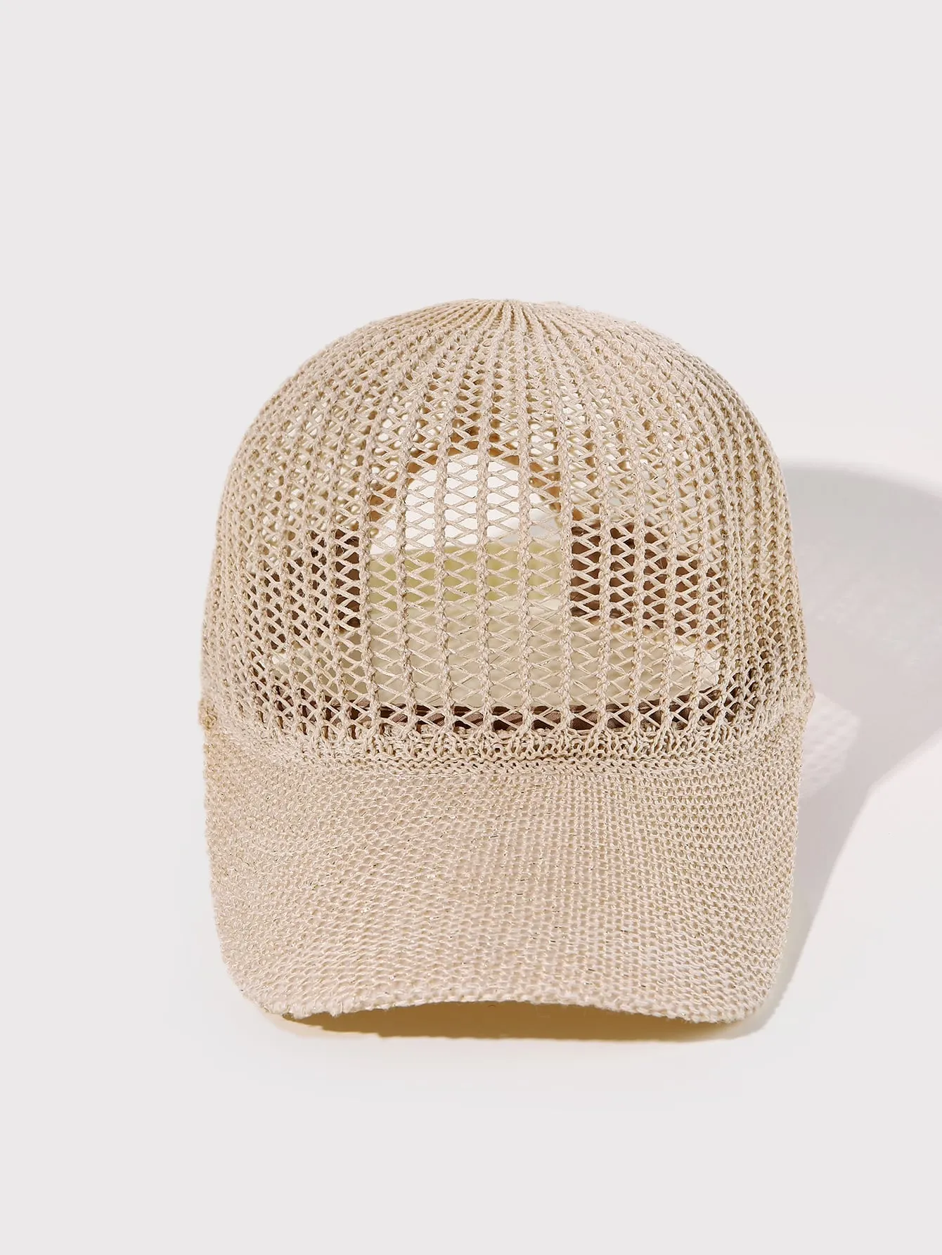 1pc Breathable Hollow Out Baseball Cap