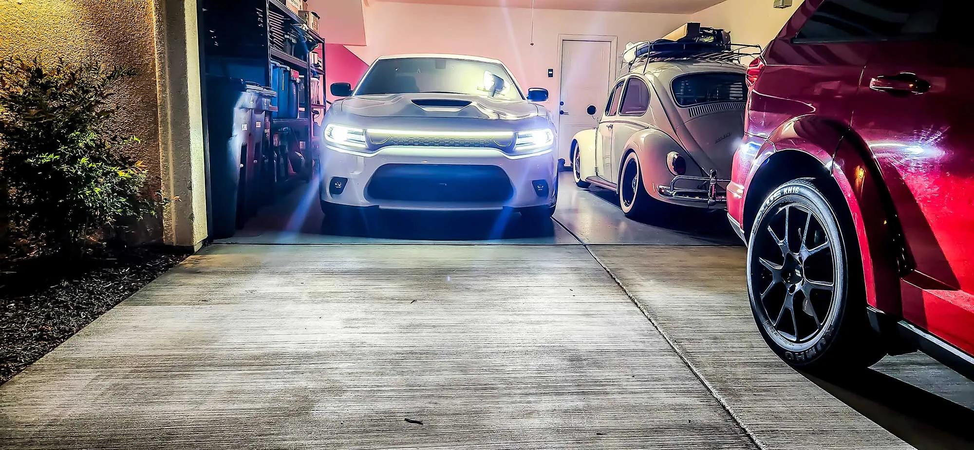 2015-2023 Dodge Charger LED Grill Lights | GT, Scat Pack, SRT and Hellcat