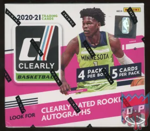 2020/21 Panini Clearly Donruss Basketball Hobby Box