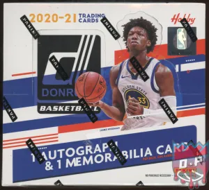 2020/21 Panini Donruss Basketball Hobby Box
