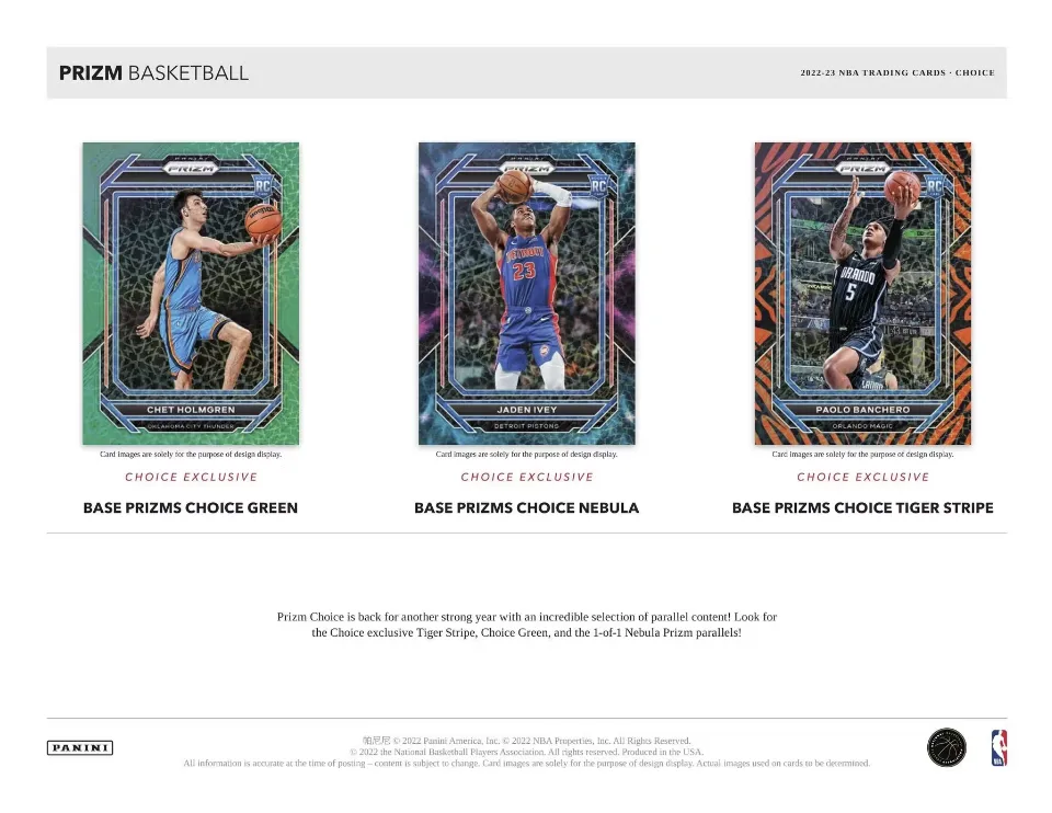 2022-23 Panini Prizm Basketball Choice Box