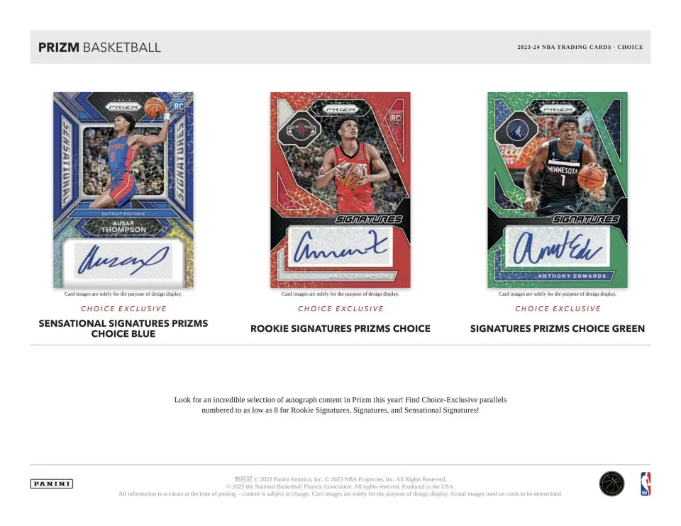2023-24 Panini Prizm Basketball Choice Case