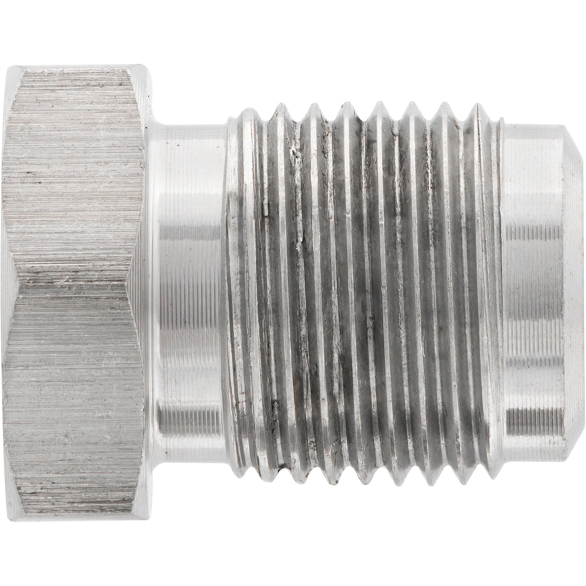 3/16" (M12x1.0 Bubble) Stainless Steel Tube Nut |  10ct