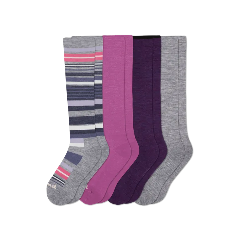 4 Pack - Women's Compression Socks