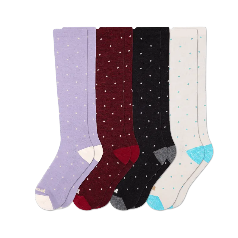 4 Pack - Women's Compression Socks