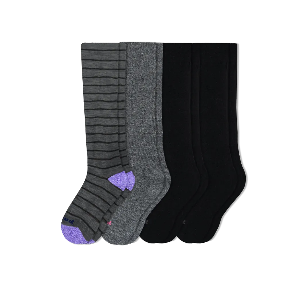 4 Pack - Women's Compression Socks