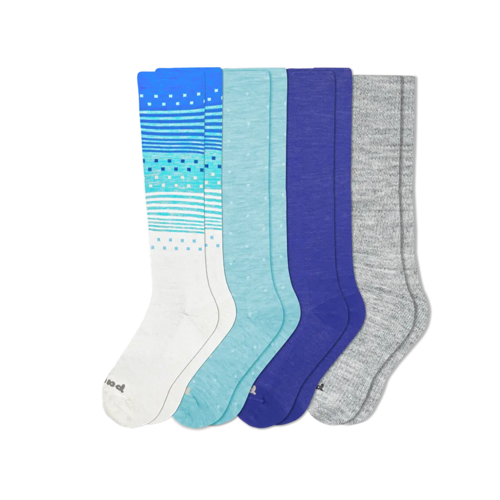 4 Pack - Women's Compression Socks