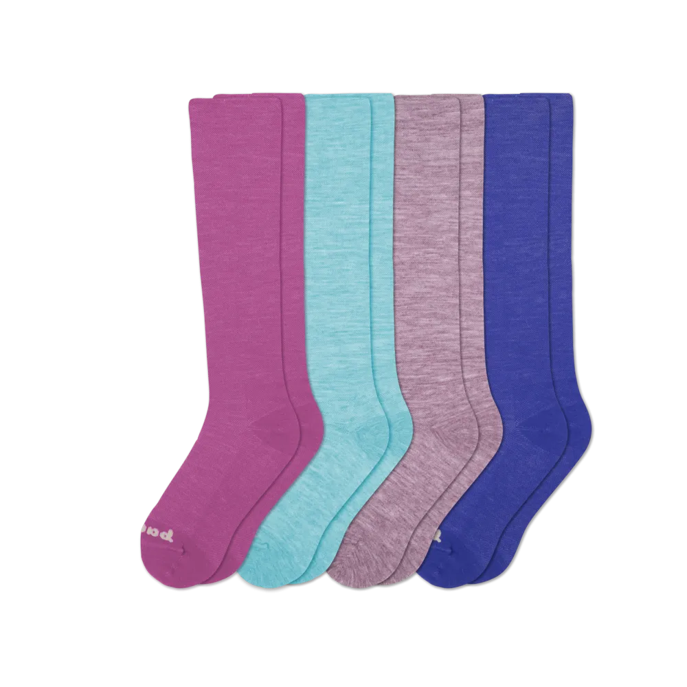 4 Pack - Women's Compression Socks