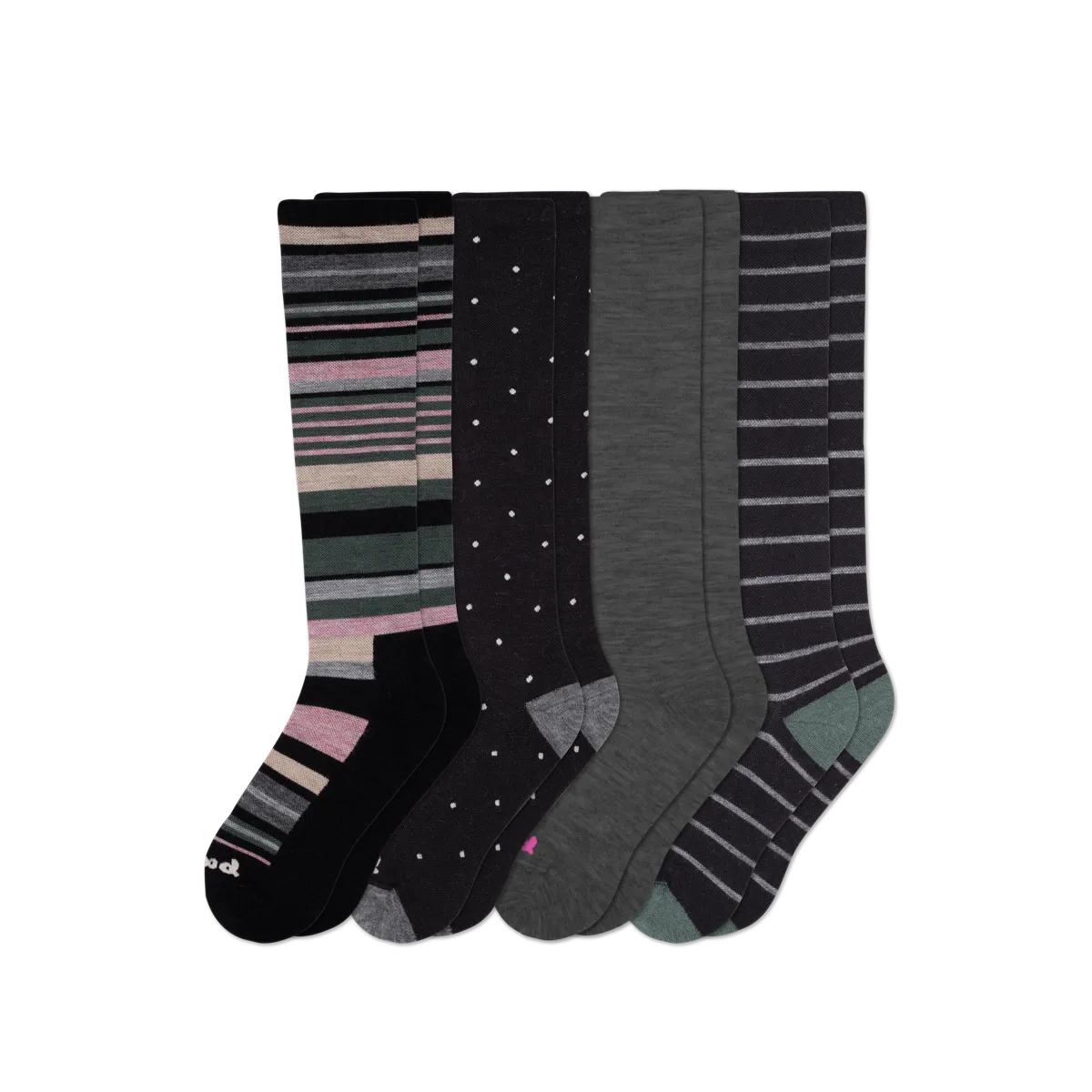 4 Pack - Women's Compression Socks