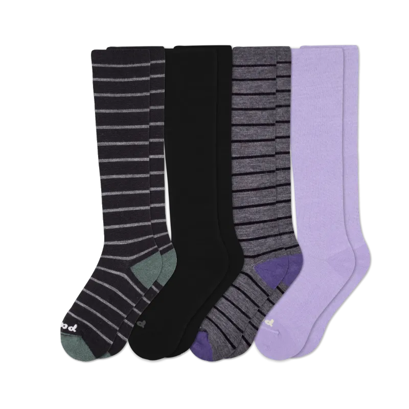 4 Pack - Women's Compression Socks
