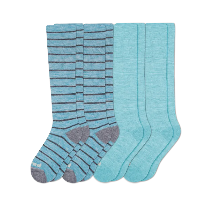 4 Pack - Women's Compression Socks