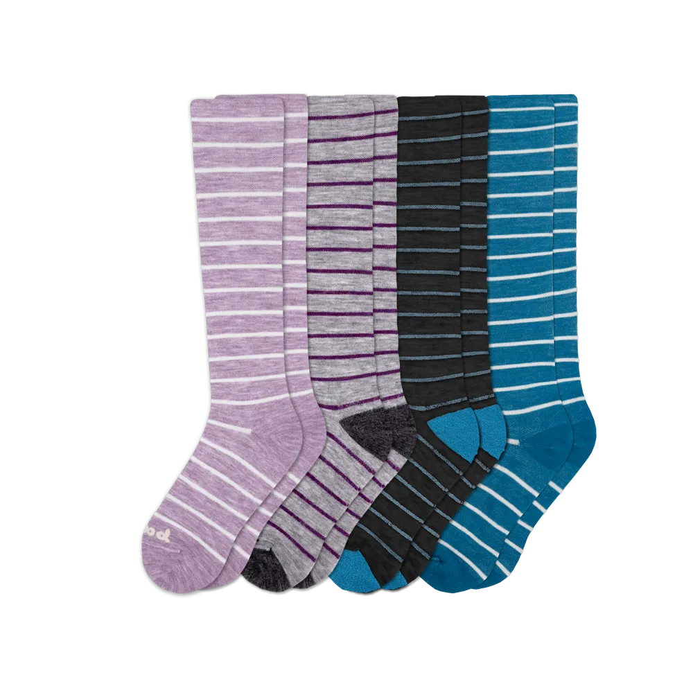 4 Pack - Women's Compression Socks