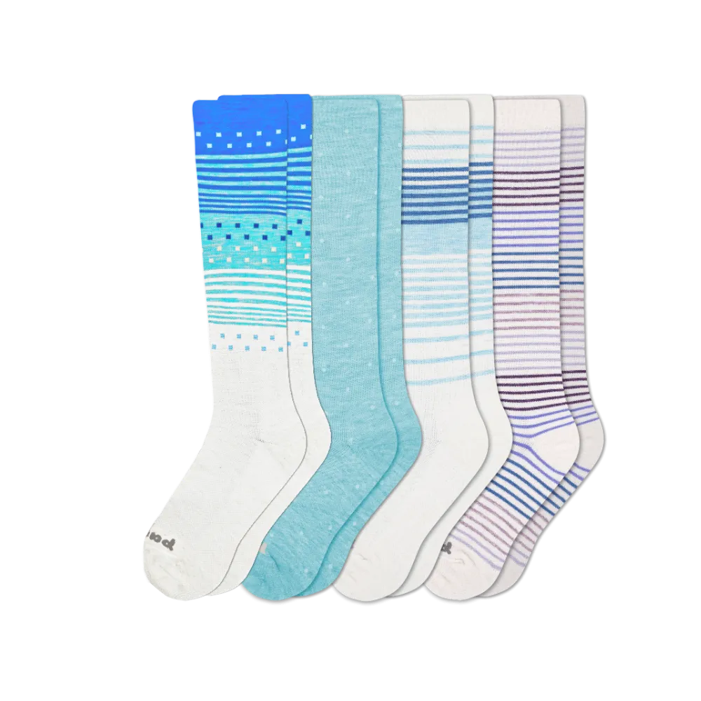 4 Pack - Women's Compression Socks
