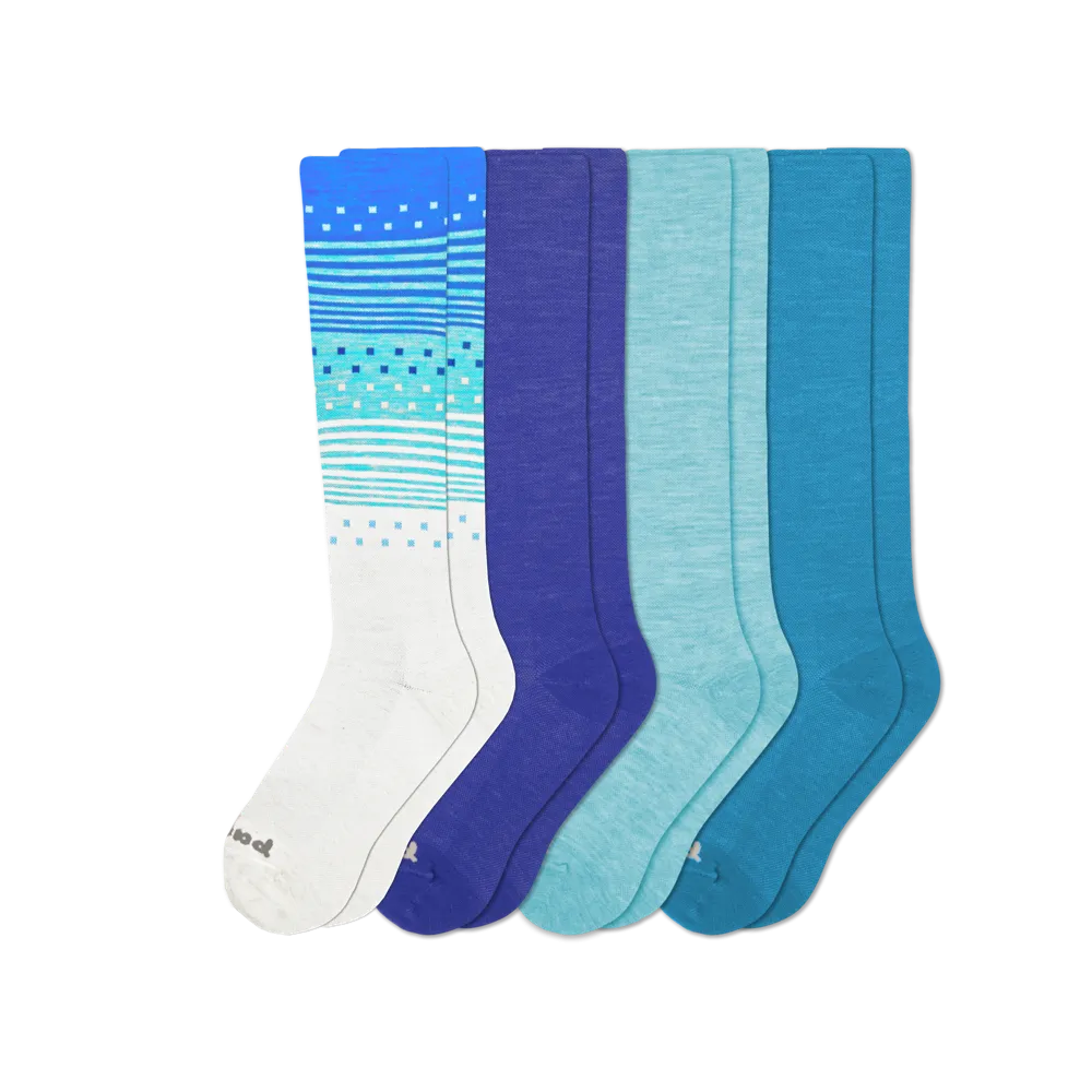 4 Pack - Women's Compression Socks