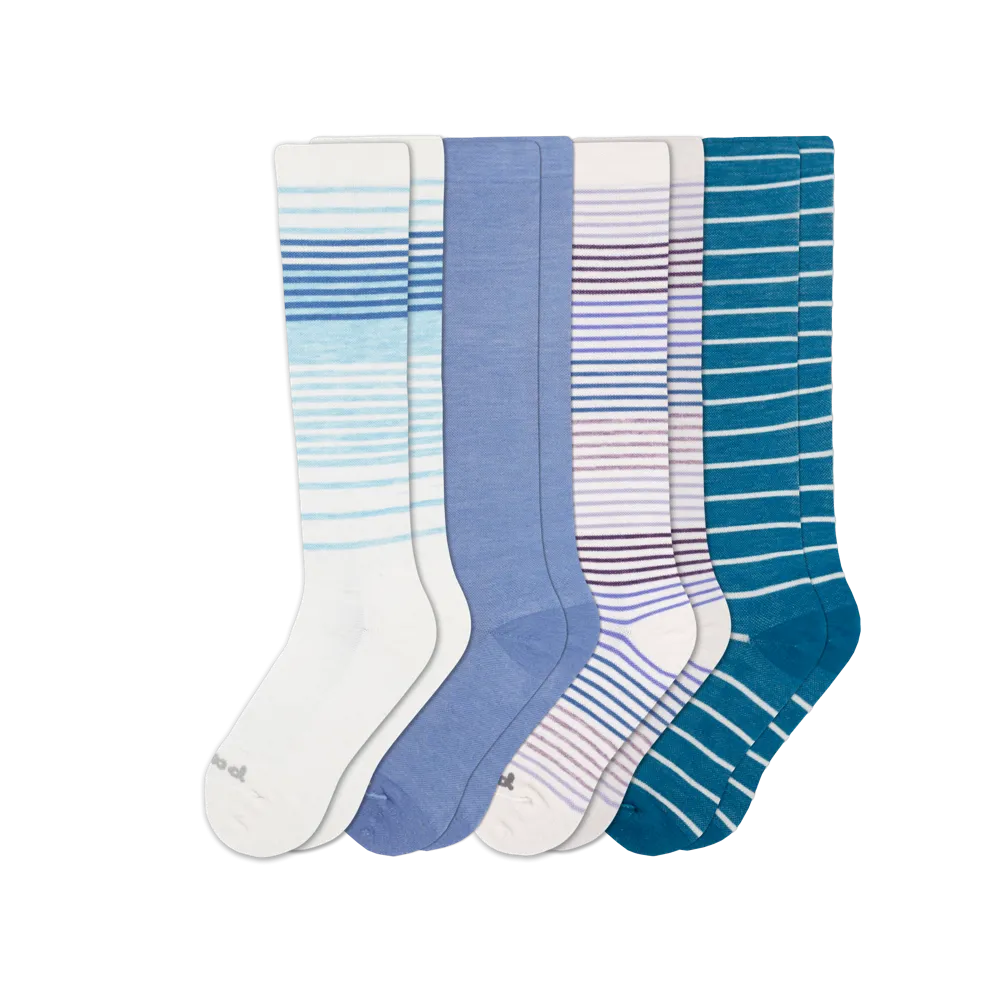 4 Pack - Women's Compression Socks
