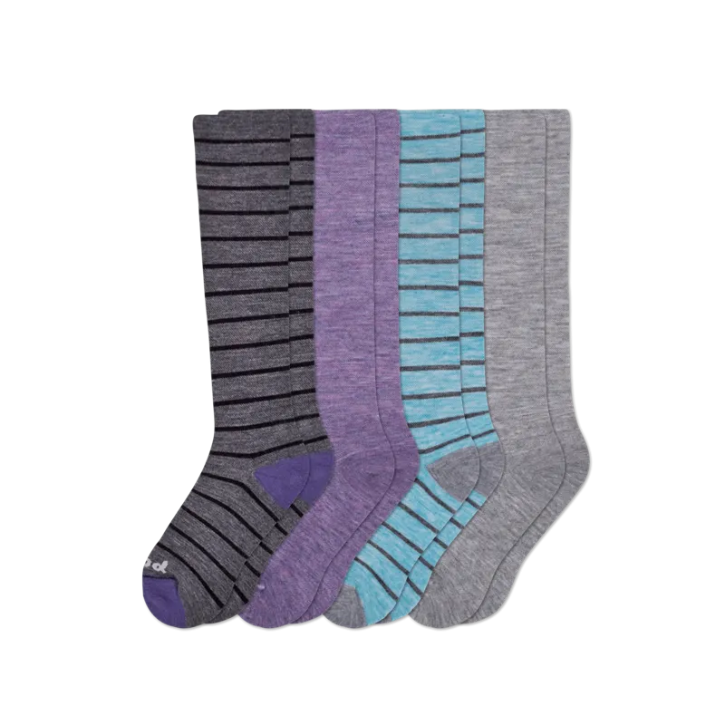 4 Pack - Women's Compression Socks