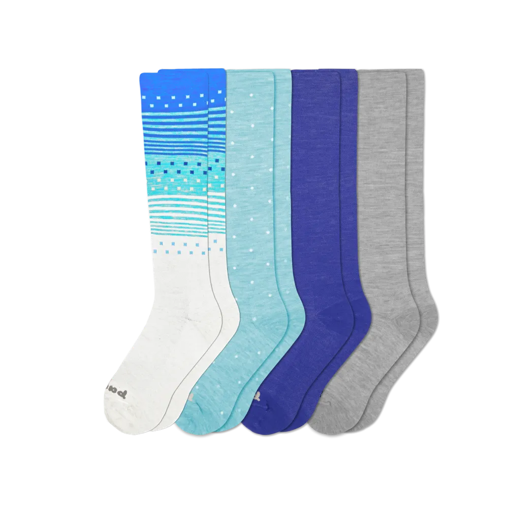 4 Pack - Women's Compression Socks