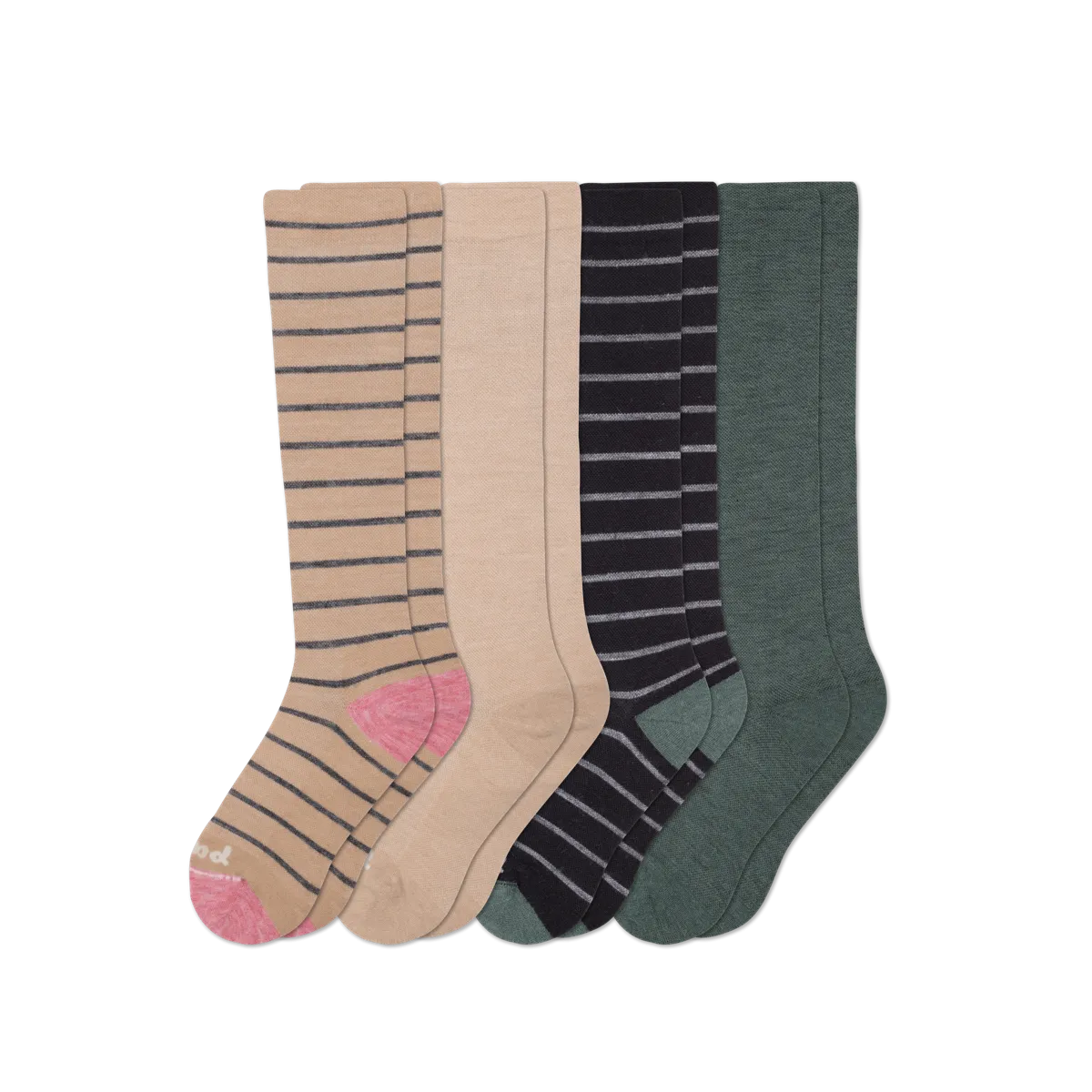 4 Pack - Women's Compression Socks
