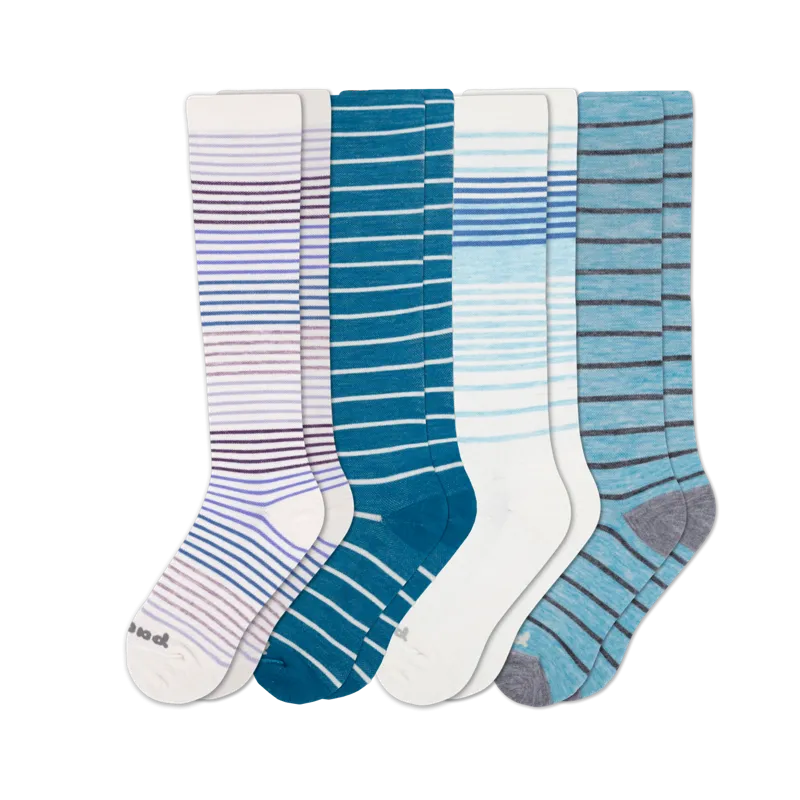 4 Pack - Women's Compression Socks
