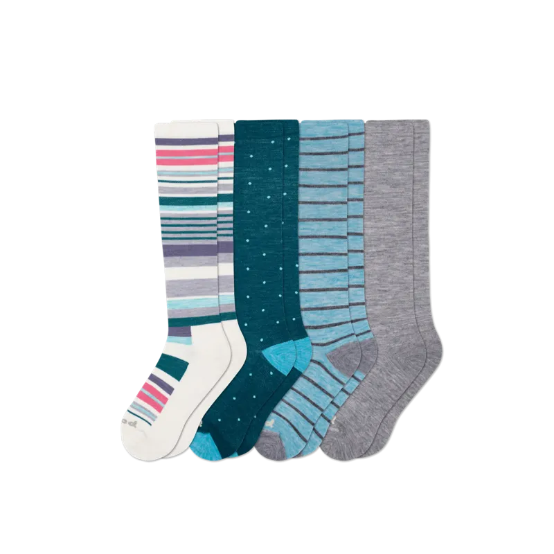 4 Pack - Women's Compression Socks