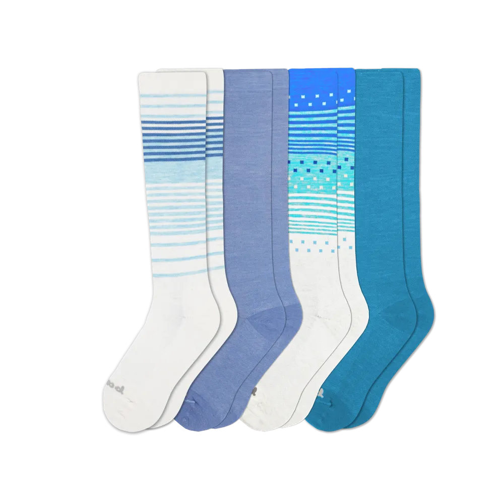 4 Pack - Women's Compression Socks