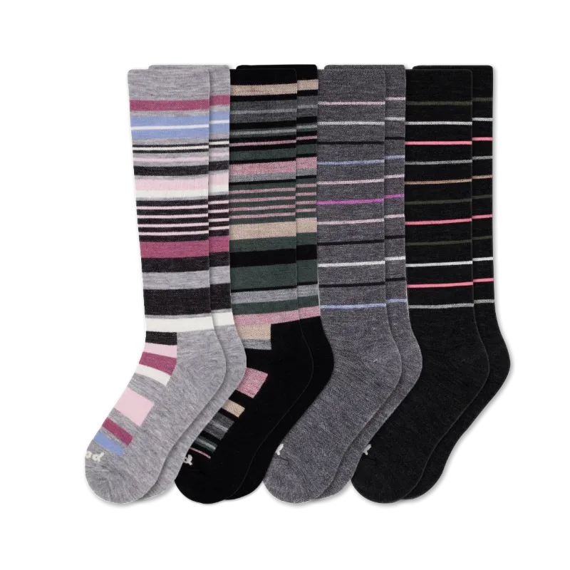 4 Pack - Women's Compression Socks