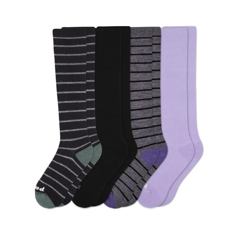 4 Pack - Women's Compression Socks