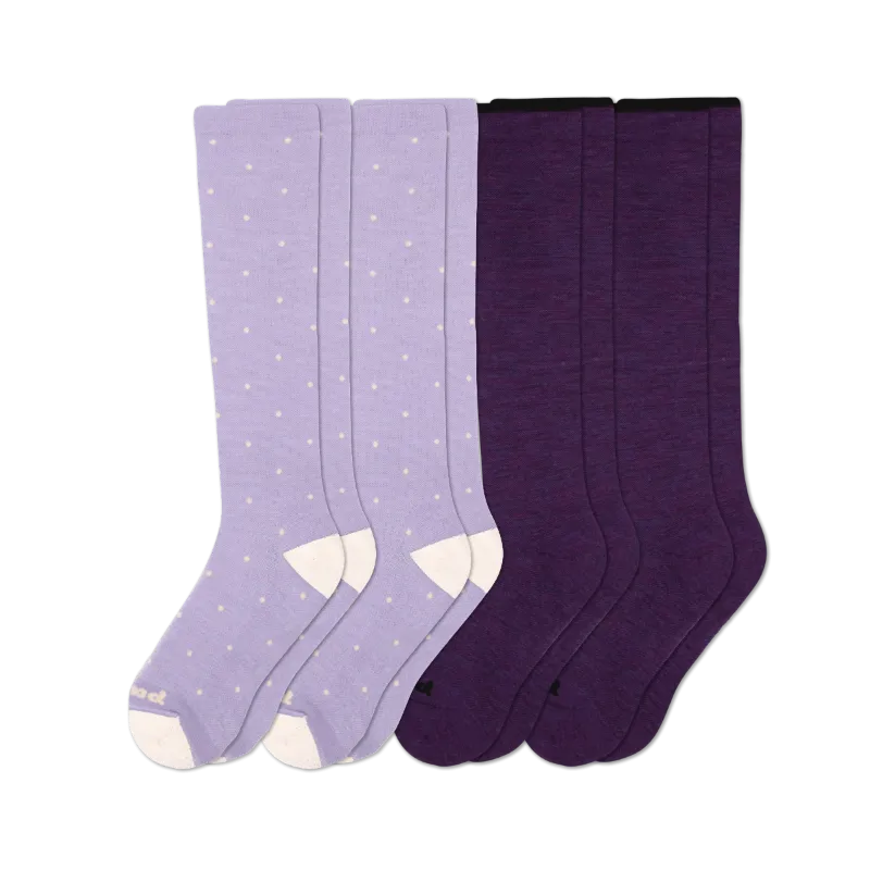 4 Pack - Women's Compression Socks