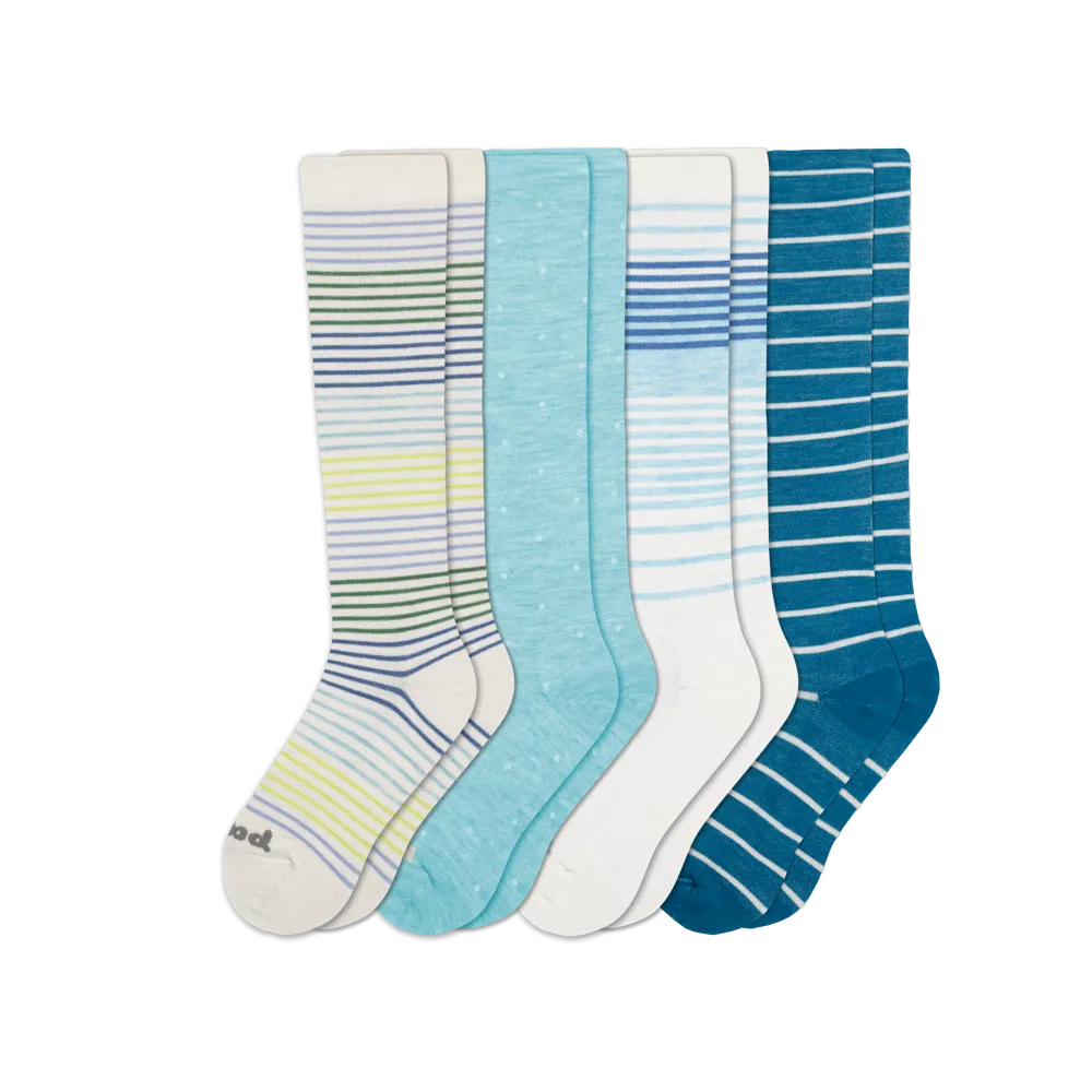 4 Pack - Women's Compression Socks