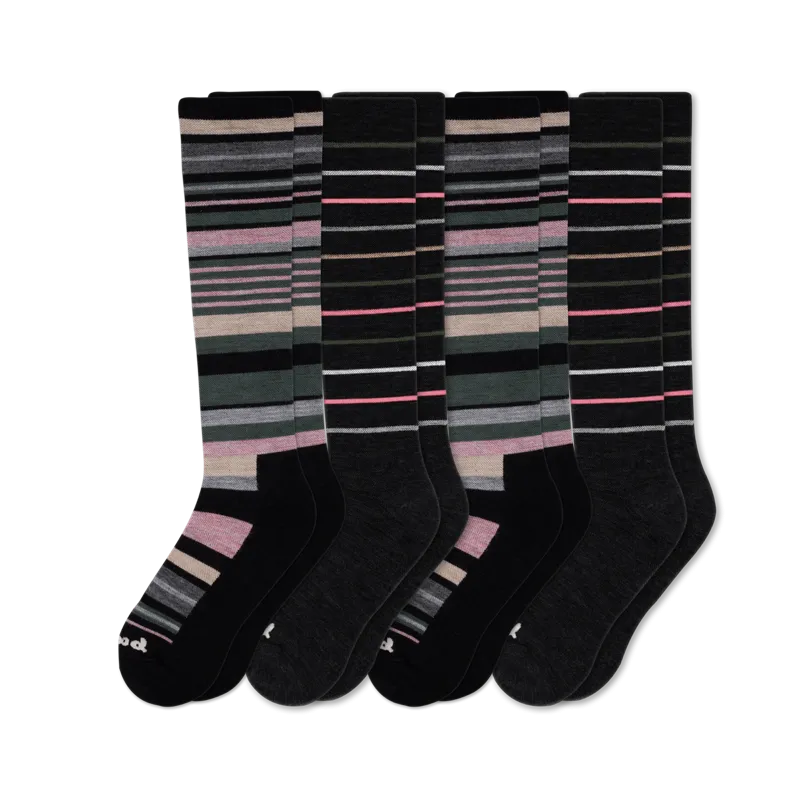 4 Pack - Women's Compression Socks