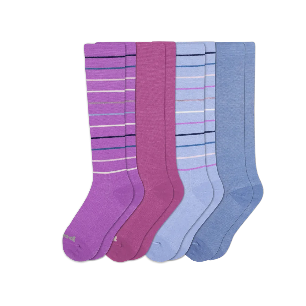 4 Pack - Women's Compression Socks