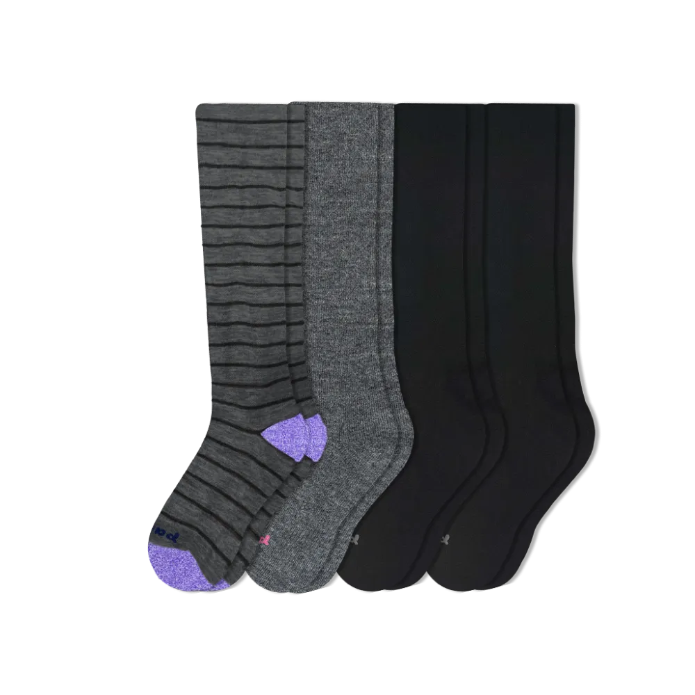 4 Pack - Women's Compression Socks