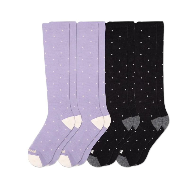 4 Pack - Women's Compression Socks