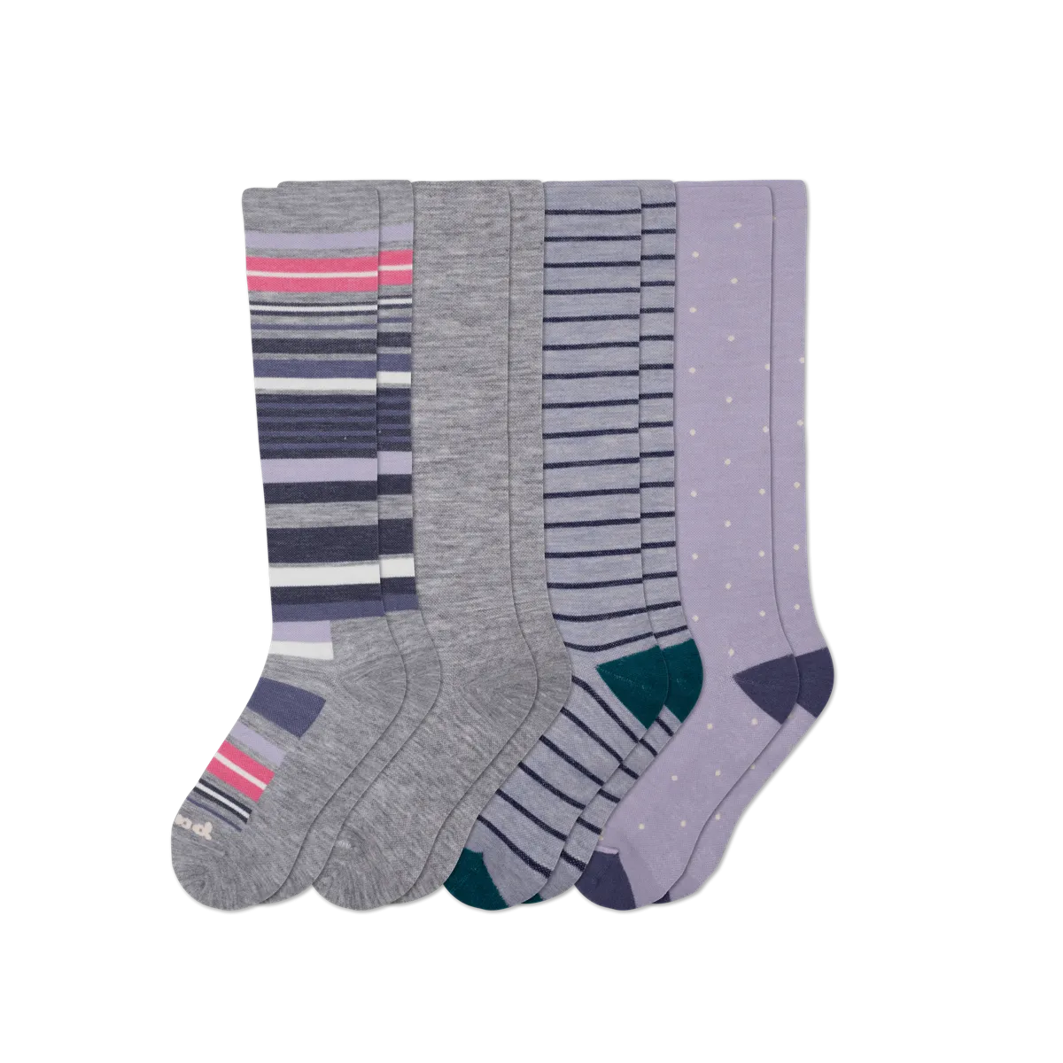 4 Pack - Women's Compression Socks