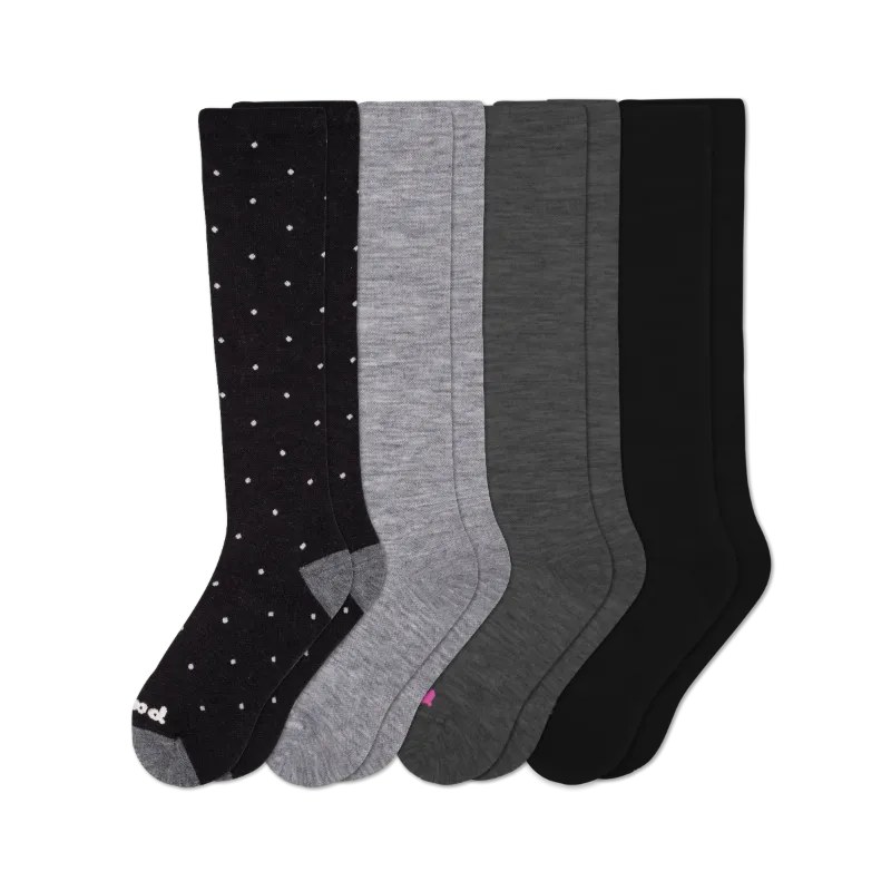 4 Pack - Women's Compression Socks