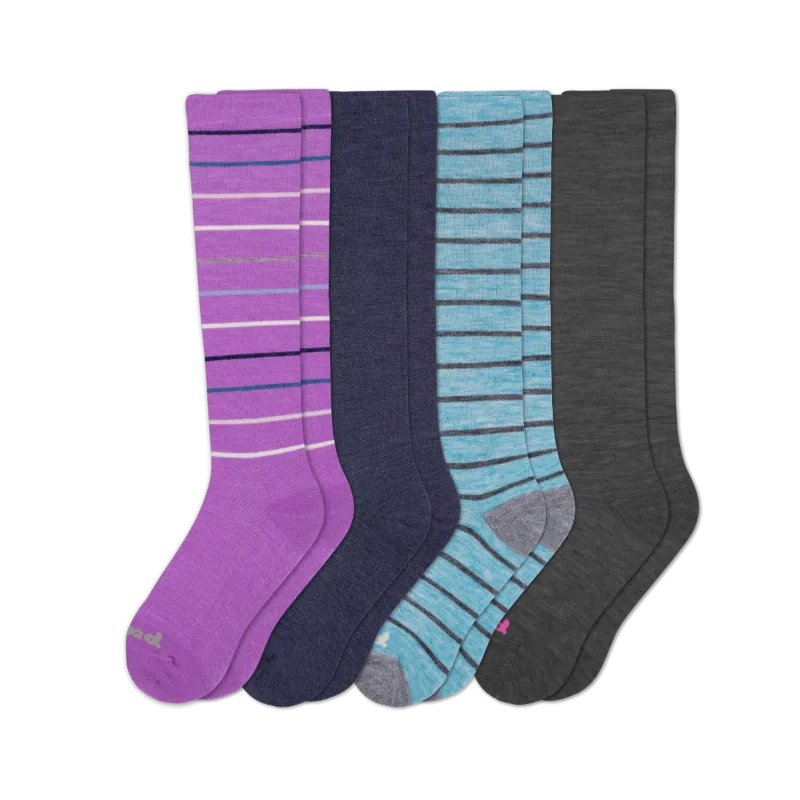4 Pack - Women's Compression Socks