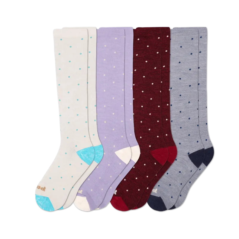 4 Pack - Women's Compression Socks