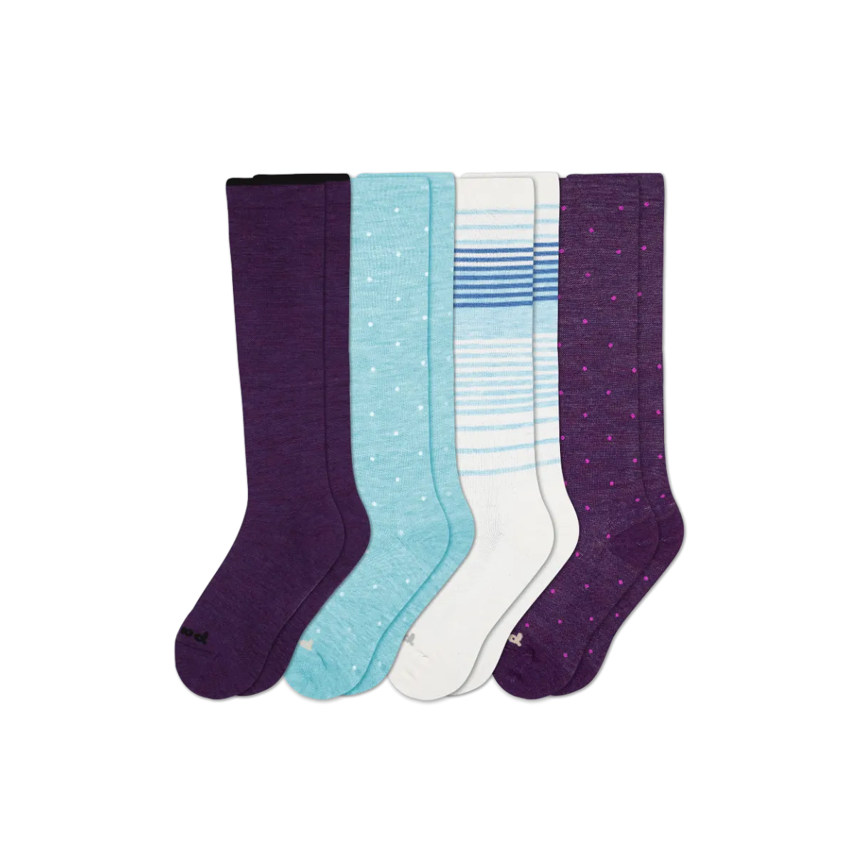 4 Pack - Women's Compression Socks
