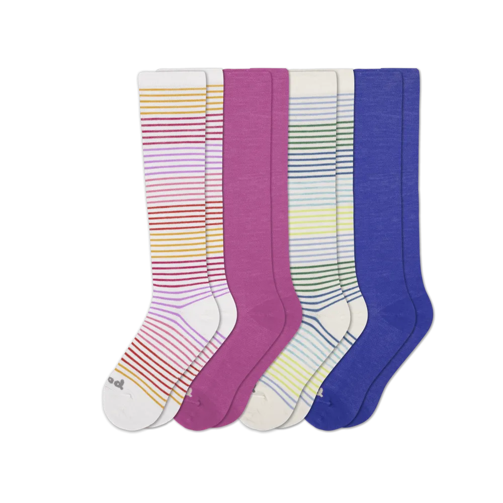 4 Pack - Women's Compression Socks