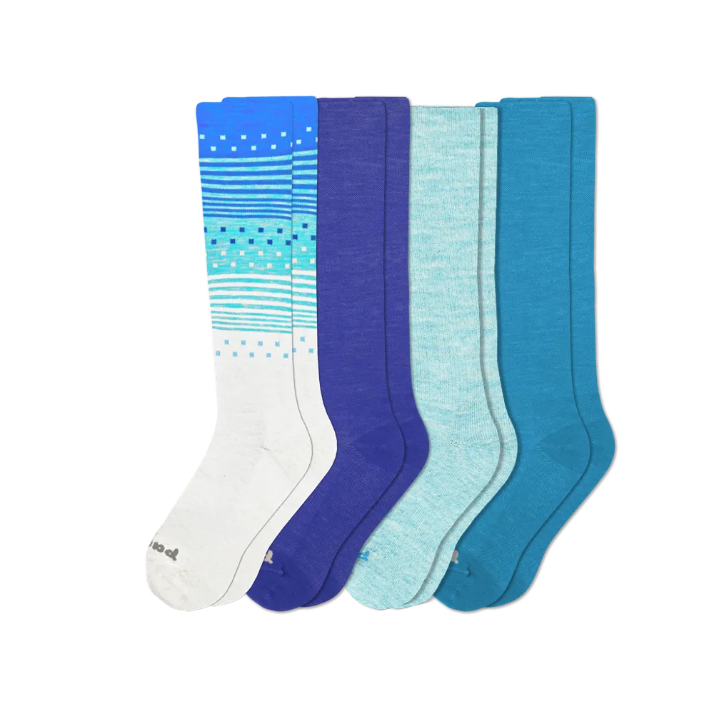 4 Pack - Women's Compression Socks