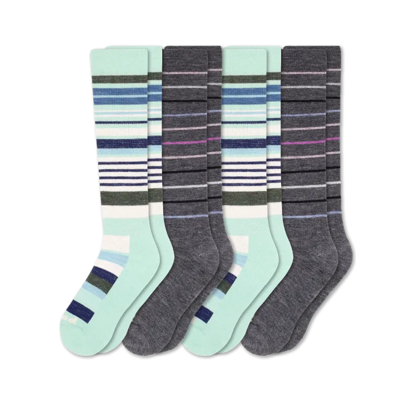 4 Pack - Women's Compression Socks