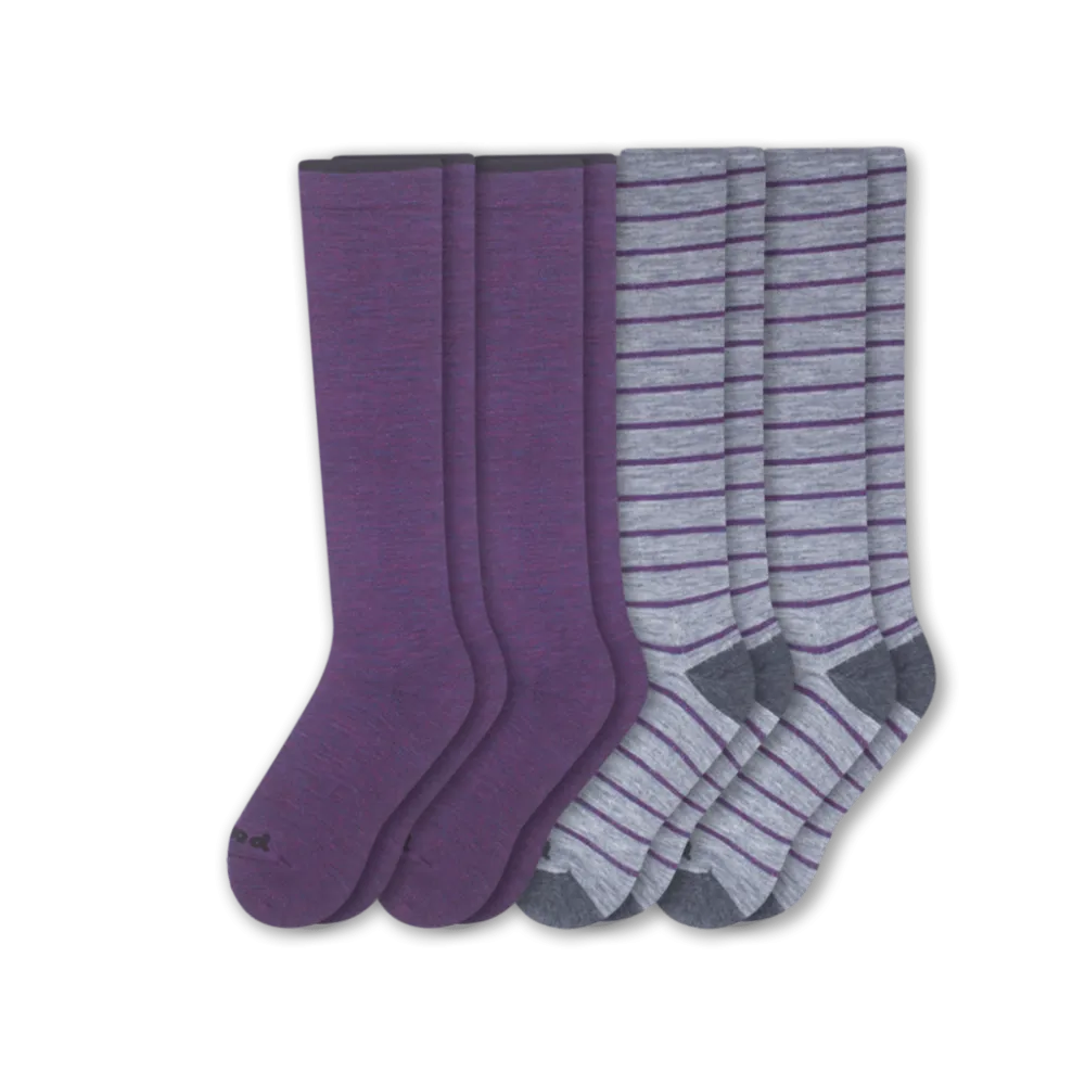 4 Pack - Women's Compression Socks