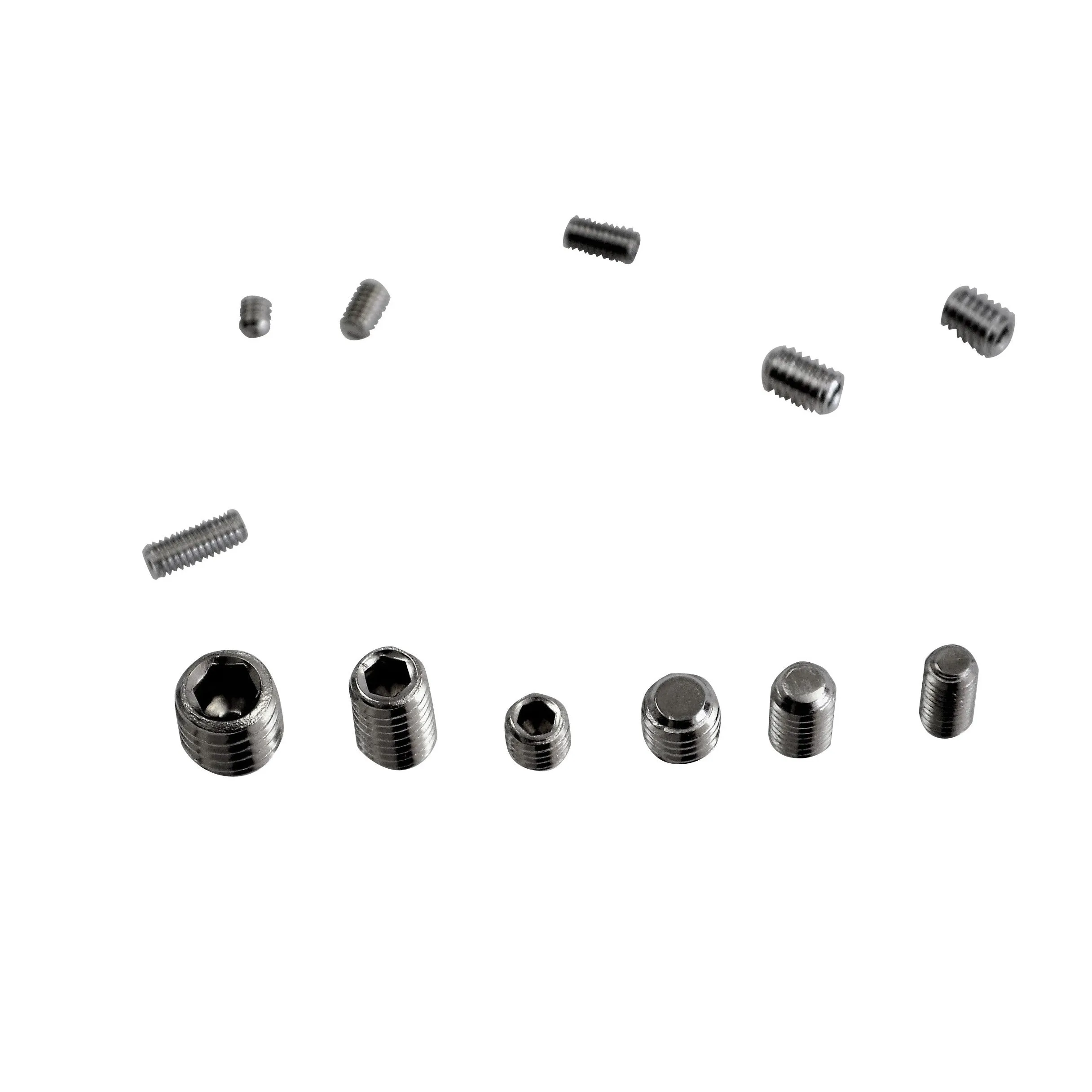 410pc Stainless Steel Metric Grub Screws Grab Kit
