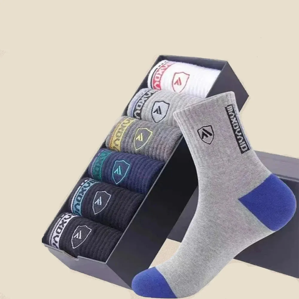 5PCS Set Men's Ultra Breathable Stylish Sports Socks