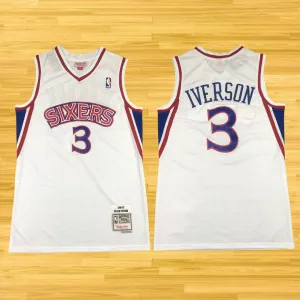 76ers - Allen Iverson - Retro Jersey - White
