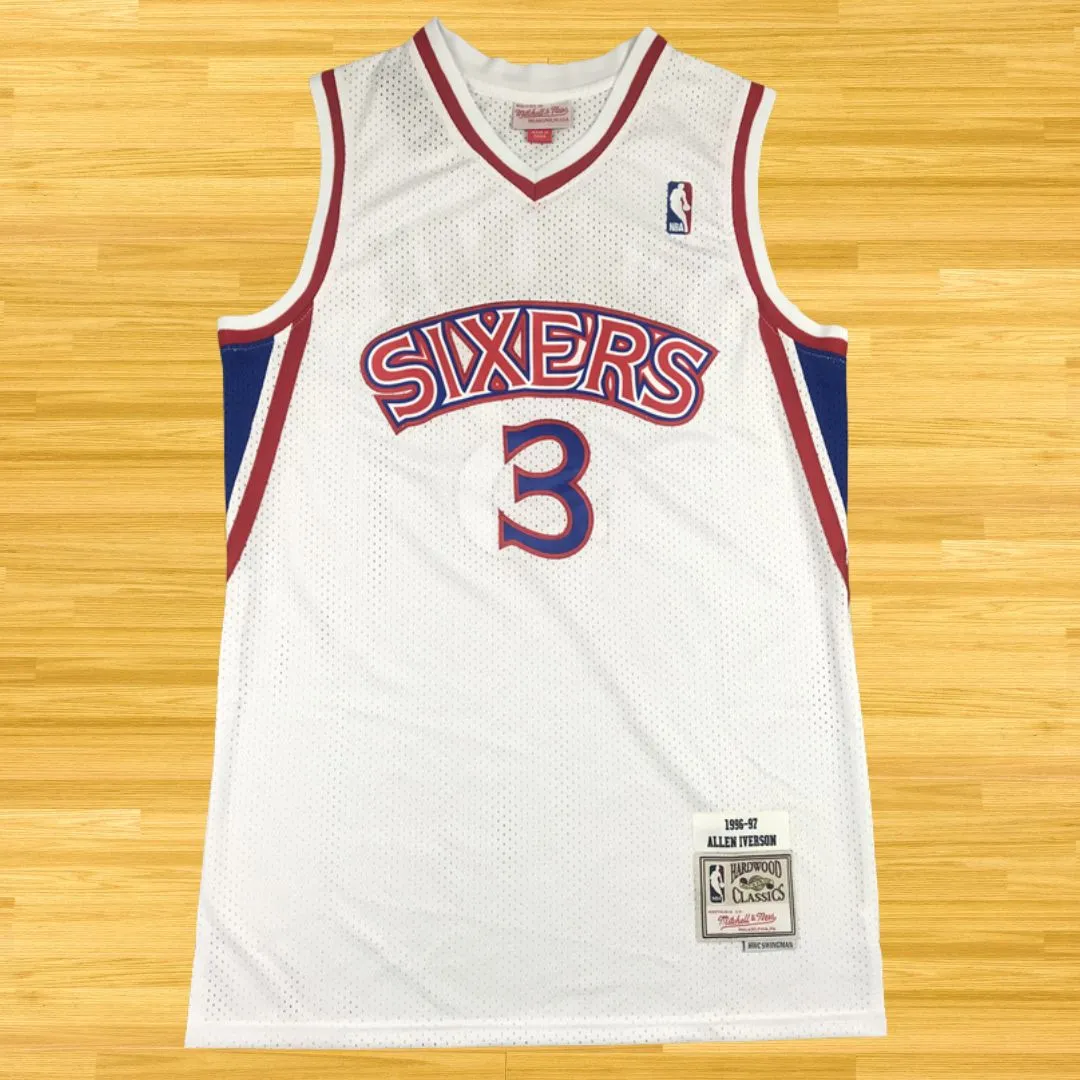 76ers - Allen Iverson - Retro Jersey - White