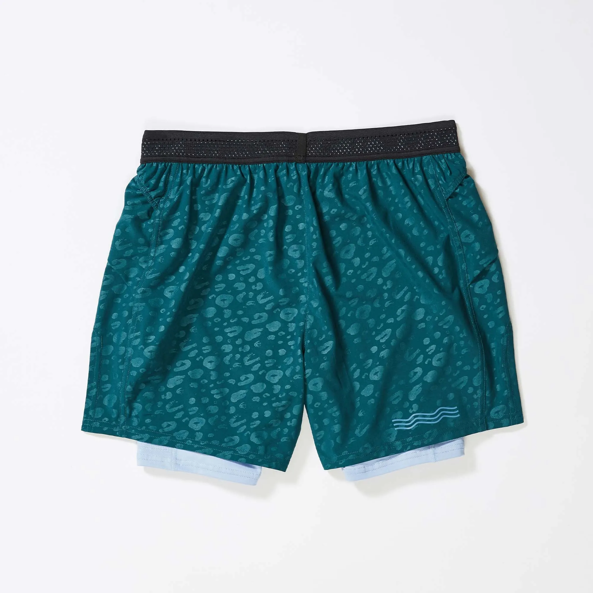 8" 2-in-1 Traverse Short in Eagle Ray