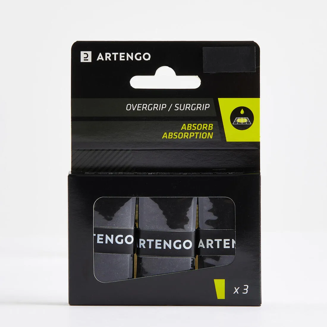 Absorbent Tennis Overgrip Tri-Pack