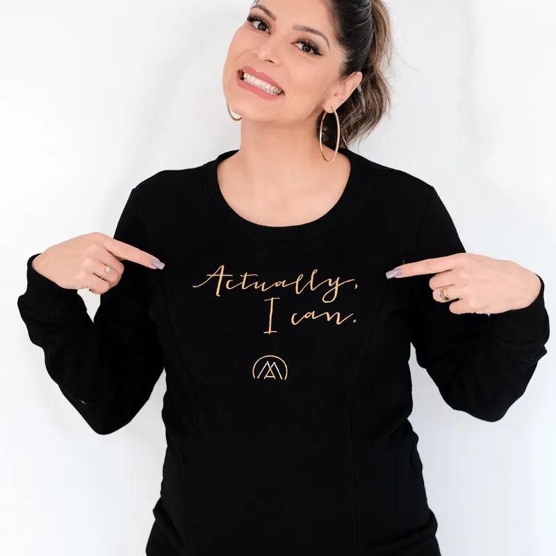 Actually I Can. Breastfeeding Jumper